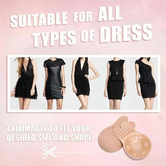 The Rabbit Lift-Up Invisible Bra (2 Pairs）- Rabbit Lift Up Bra