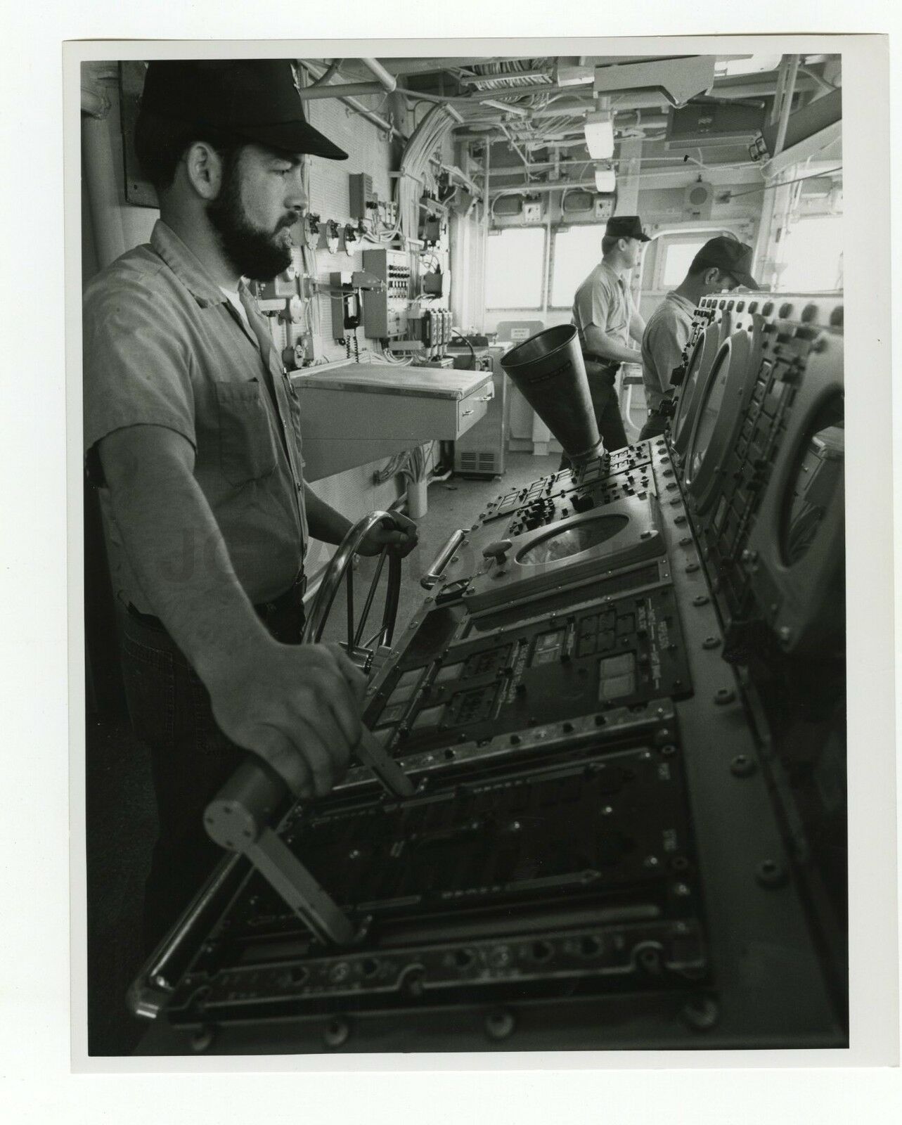 United States Navy - Vintage 8x10 Publication Photo Poster painting - USS Spruance - 1970s