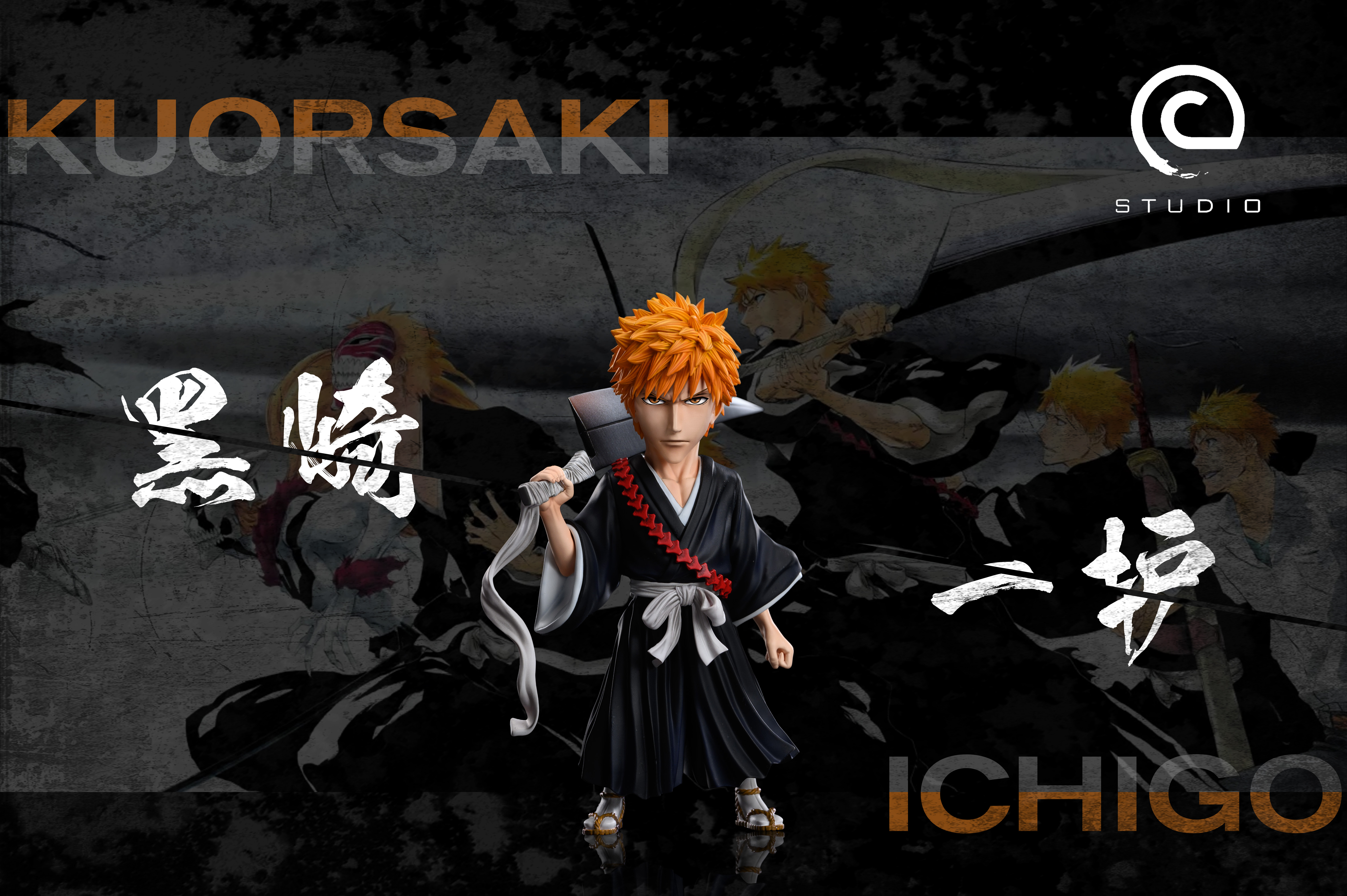 PRE-ORDER C-Studio -  Bleach  - Ichigo Kurosaki Statue(GK)-