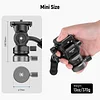 NEEWER GM27 Hydraulic Damping Pan Head Aluminum Alloy Rocker Handle Base Tripod Panoramic Photography Camera Micro Single Mobile Phone Slide Rail Bracket Monopod Arca Aka Quick Release Plate