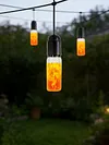 2 Pcs LED Flame Light Bulb 5W Flickering Light Bulbs 4 Lighting Modes Decorative Flame Lamp for Bedroom Living Room Gardens Parties