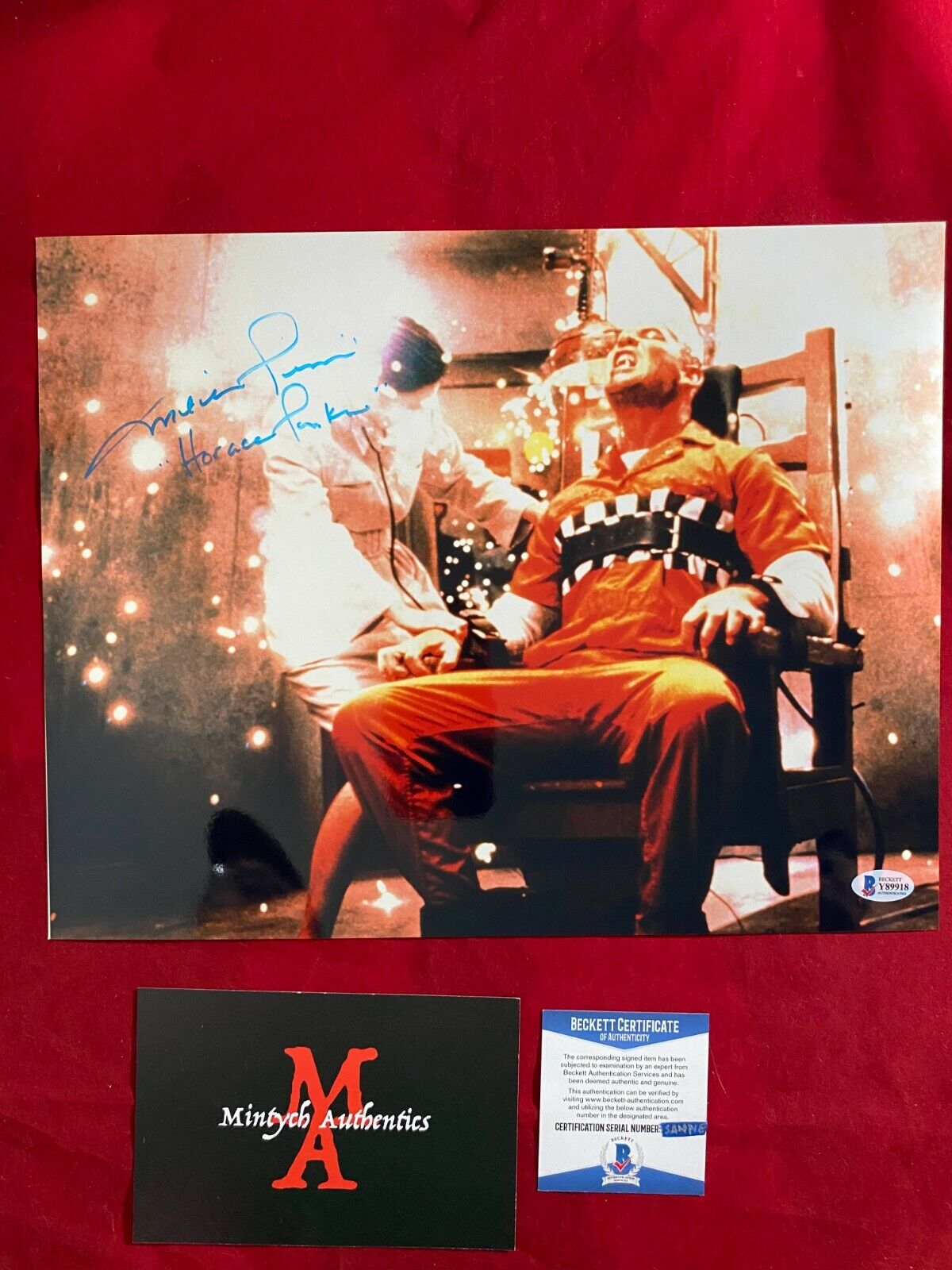 MITCH PILEGGI AUTOGRAPHED SIGNED 11x14 Photo Poster painting! SHOCKER! BECKETT COA HORACE PINKER