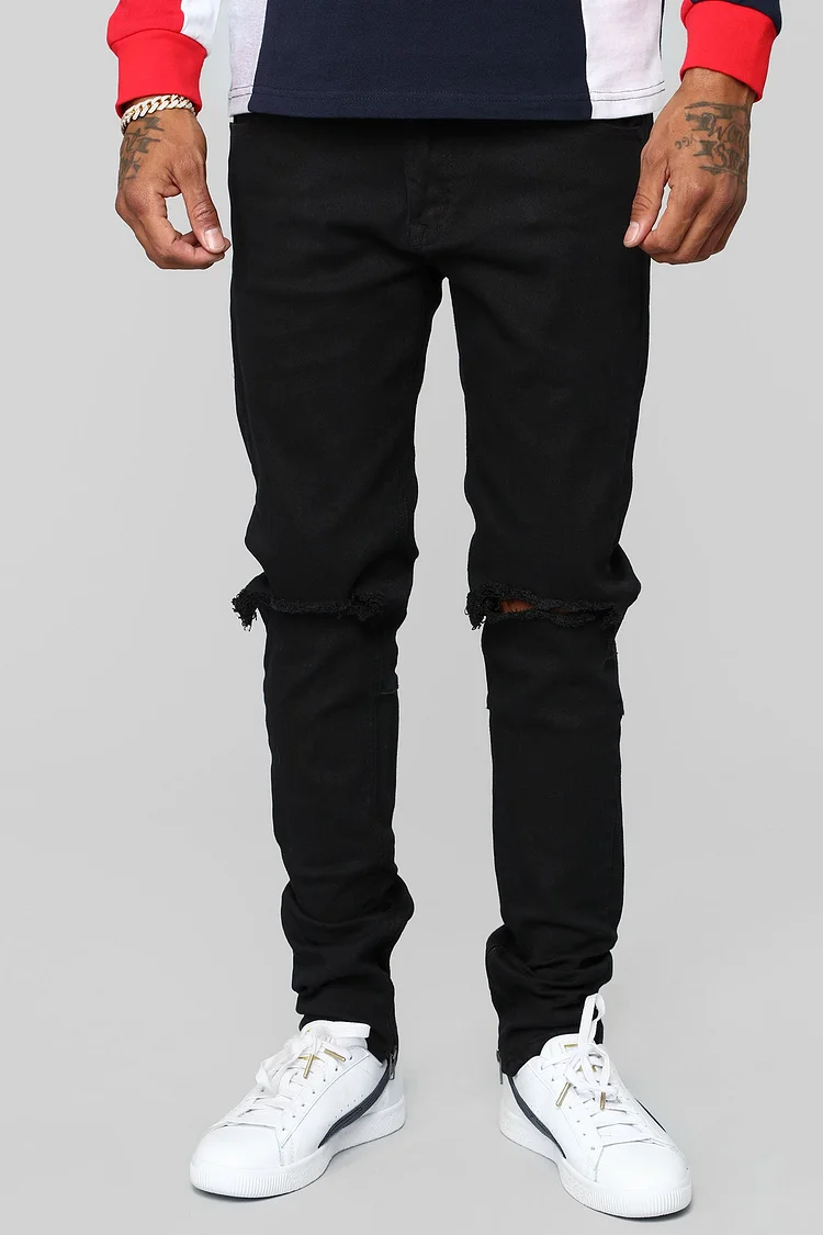 Modest Skinny Jeans - Black