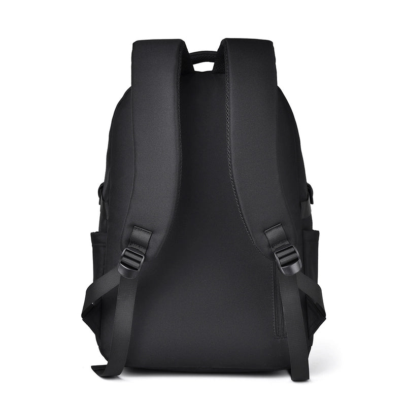 Backpack Large Capacity Korean Style Simple Student Backpack Junior And Senior High School Student Casual Schoolbag Double Back Delivery
