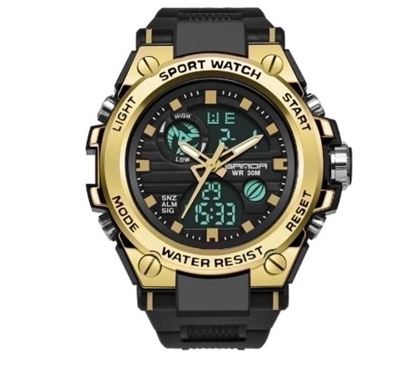 Modern Style Solid Color Electronic Men’s Watches