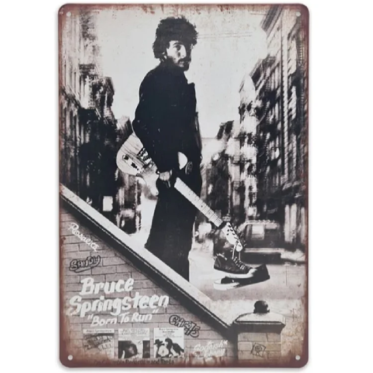 Bruce Springsteen - Vintage Tin Signs/Wooden Signs 8*12Inch/12*16Inch