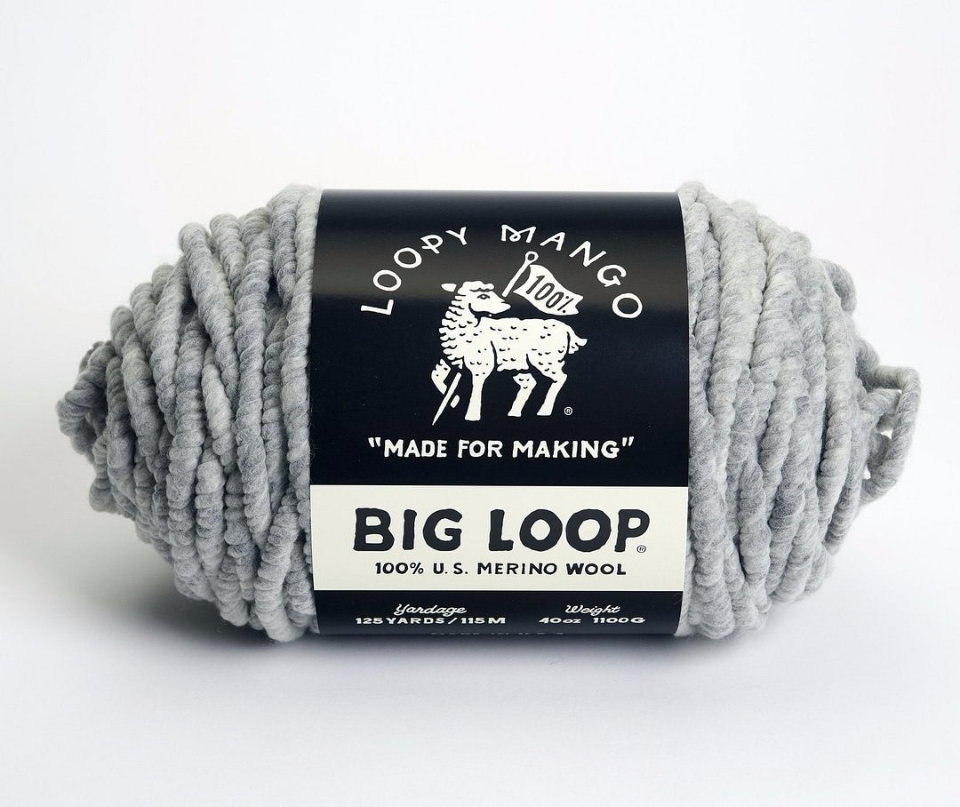 Big Loop Yarn Merino Wool