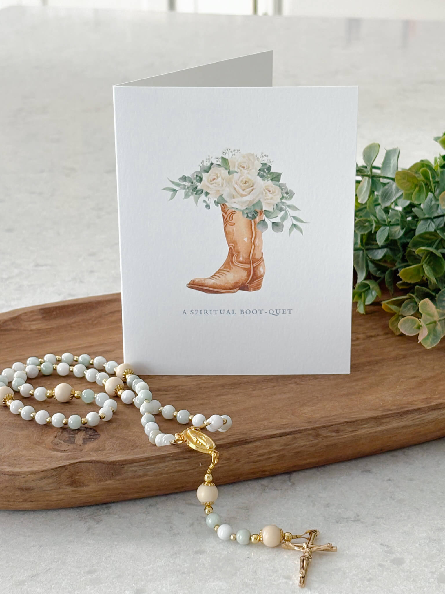 Spiritual Bouquet Greeting Cards - Set of 5