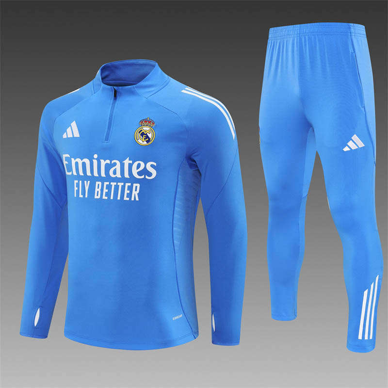 2025-2026 Real Madrid Training Suit Football Shirt 1:1 Thai Quality- Maxi Kit