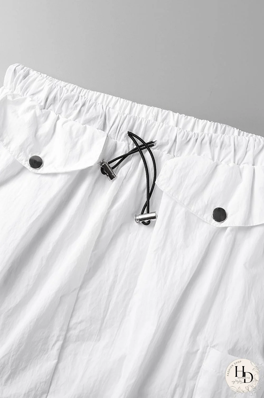 Black Casual Solid Patchwork Pocket High Waist Pencil Solid Color Bottoms