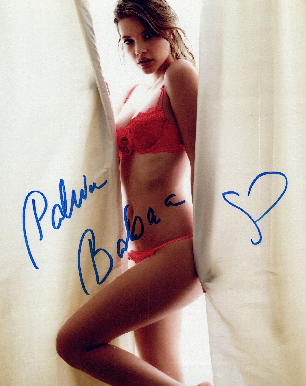 Barbara Palvin Signed Autographed 8x10 Photo Poster painting Victoria Secret Model COA VD