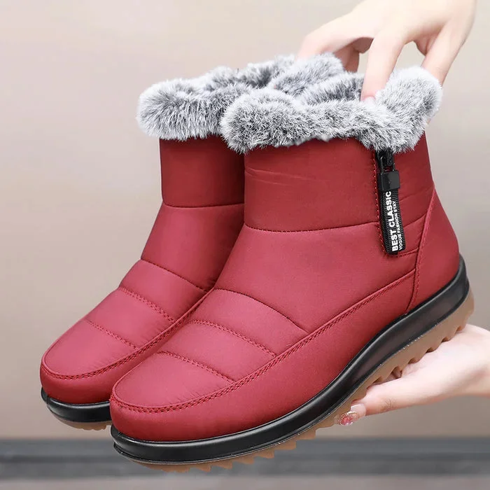 Women's Winter Waterproof Warm Cotton Boots