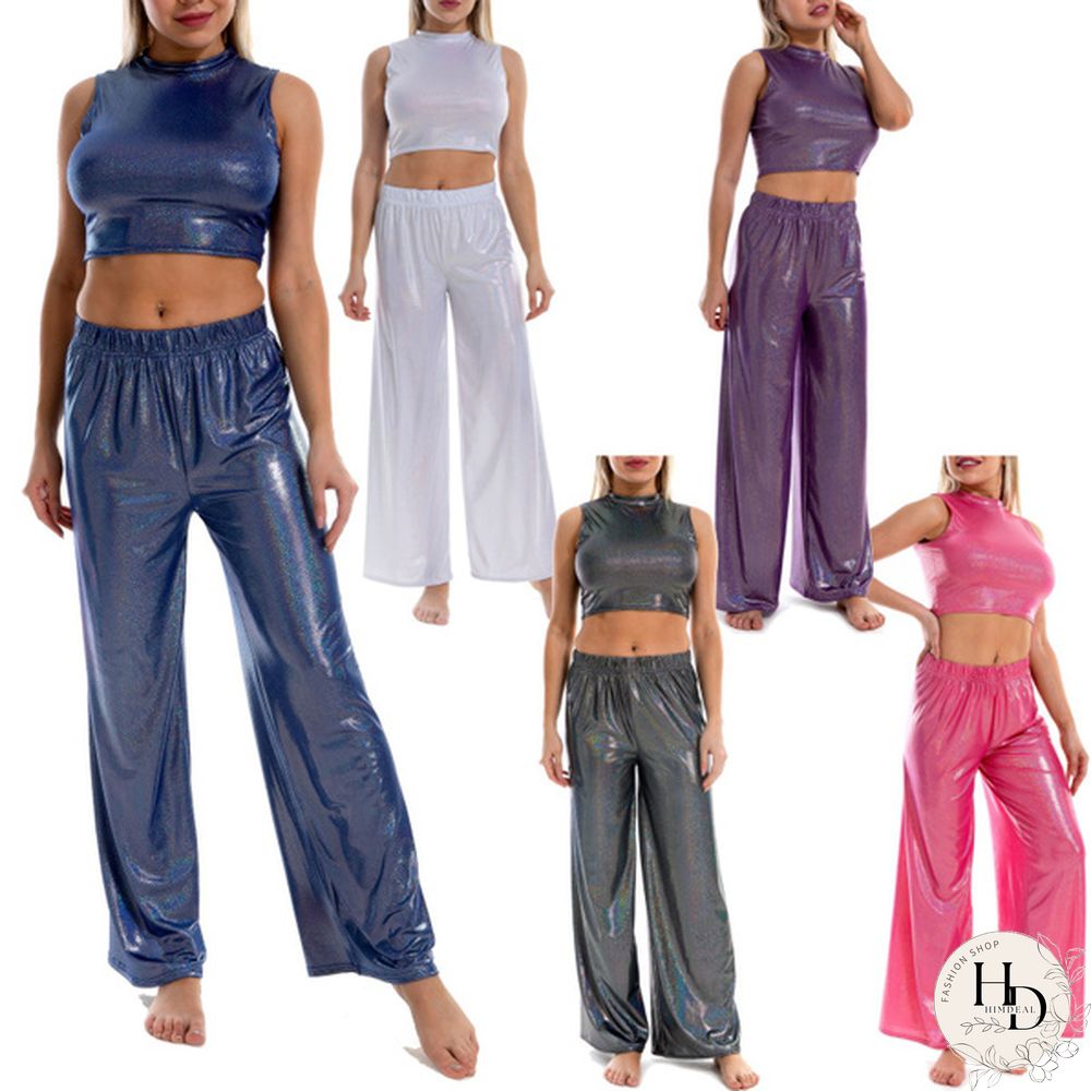 2Pcs Women Casual Sports Yoga Fitness Sport Tracksuit Sportwear Two Piece Sets Outfit Lady Workout Sport Suit