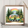 Camping Car - Full Round Drill Diamond Painting