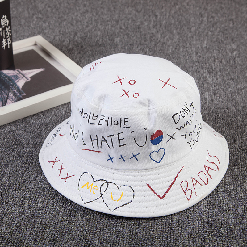 Unisex Bucket Hat Fishing Outdoor Hip Hop Cap