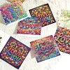 6PCS Diamond Painting Love Greeting Cards Postcards with Envelopes