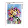 Diamond Painting-DIY Crystal Rhinestone Gorgeous Flowers
