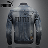 PUMA®2024 Nova jaqueta jeans