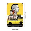 Chauffeur de taxi - Panneaux en &eacute;tain m&eacute;tallique(20*30cm/30*40cm)