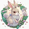 Diamond Painting-DIY Crystal Rhinestone Rabbit