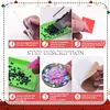 6pcs DIY Diamond Painting Coaster Kit - Flower