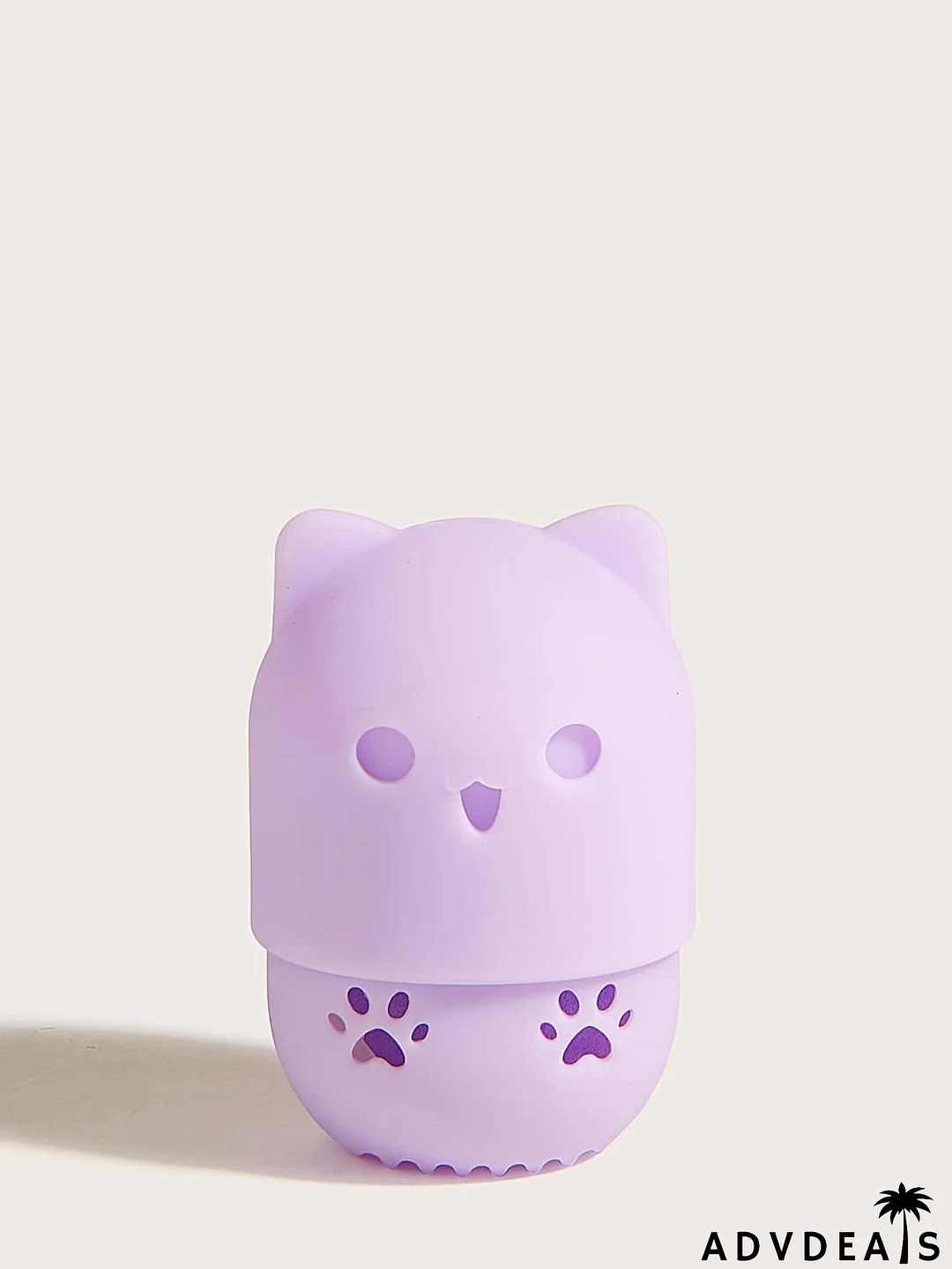 1pc Water-drop Makeup Sponge With 1pc Storage Box