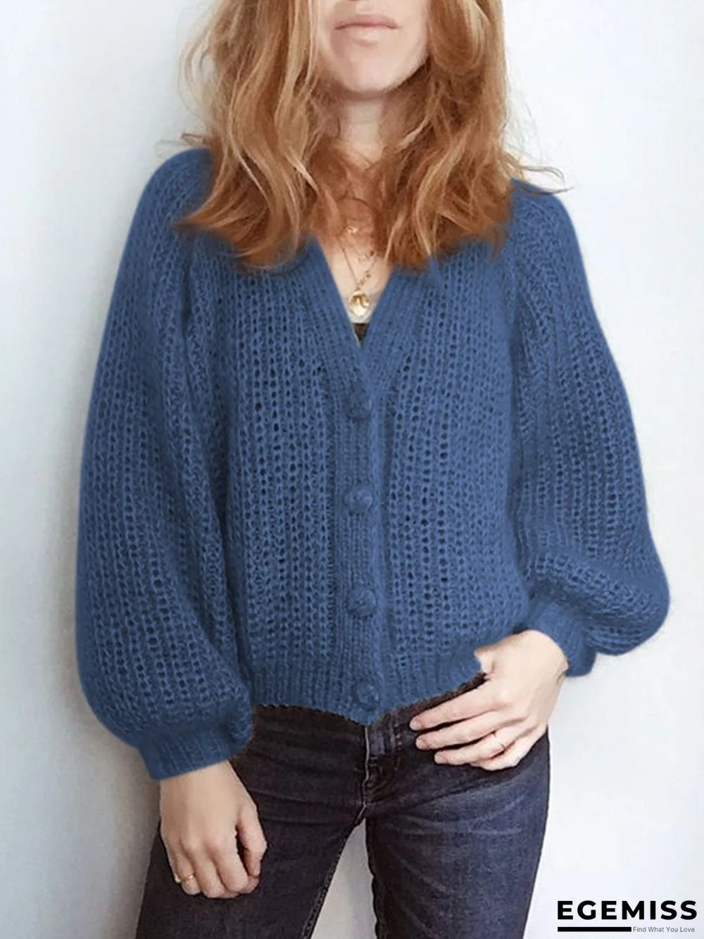 Casual cardigan sweater | EGEMISS