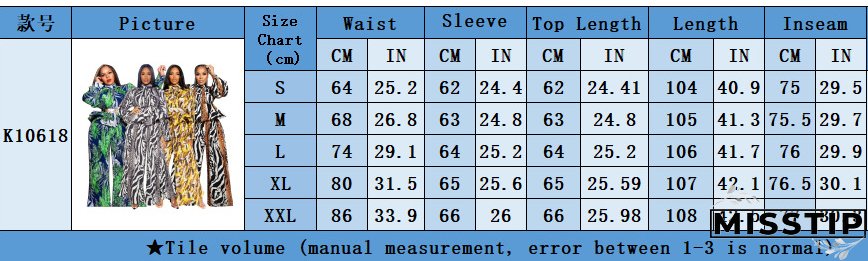 Women Lantern Long Sleeve Top and Wide Leg Pants Printed Casual Two-piece Set