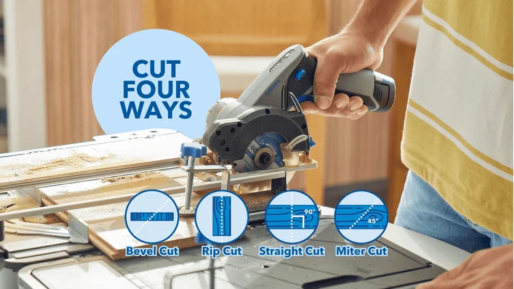 CS12V-S1C Stație de ferăstrău portabilă cu carcasă de tăiere și ferăstrău compact fără fir de 12V