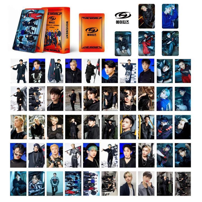ATEEZ 54 Sheets THE WORLD EP.1 MOVEMENT Card