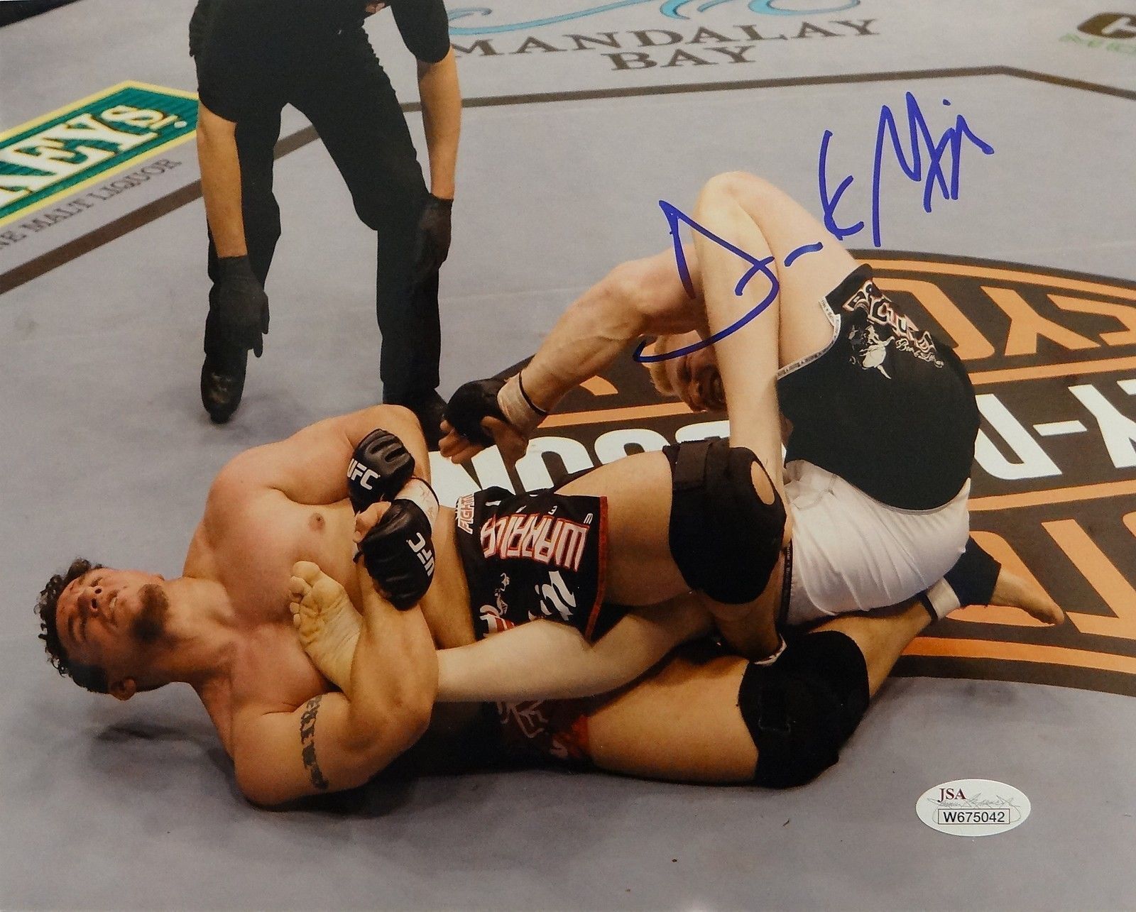 Frank Mir Autographed 8x10 On The Mat Photo Poster painting- JSA W Authenticated