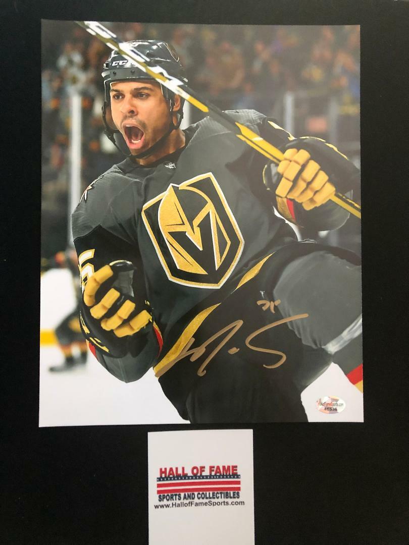 Ryan Reaves Score! Celebrate Signed Autographed Photo Poster painting Las Vegas Golden Knights