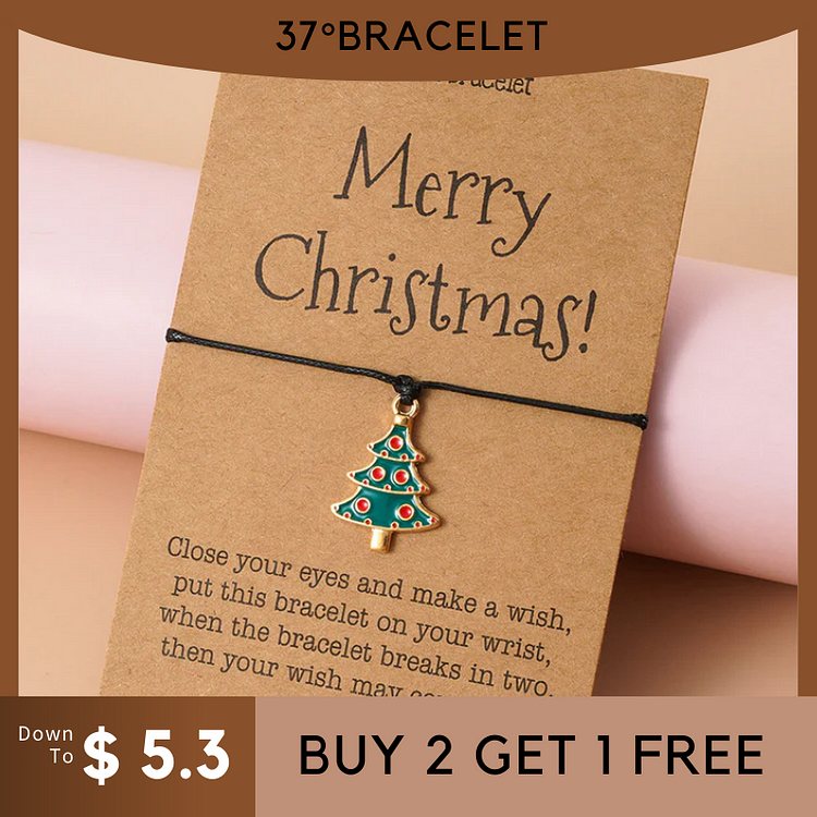 Christmas Tree Bracelet