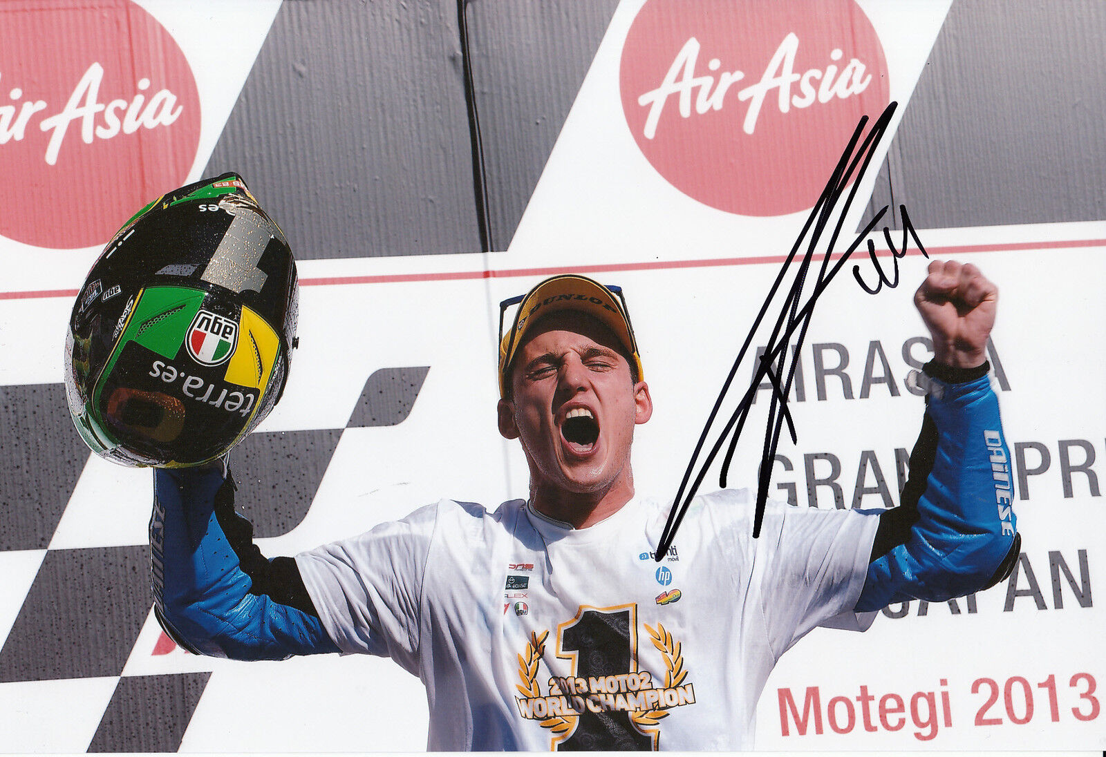 Pol Espargaro Hand Signed Pons Kalex 12x8 Photo Poster painting 2013 Moto2 Champion 4.