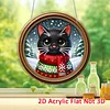 Cat DIY Diamond Painting Hanging Pendants Acrylic Crafts Kit for Home Wall Decor