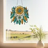>SALE<Dream Catcher 2D Flat DIY Diamond Painting Set Diamond Art Pendant Wall Decor