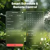 Tuyas WiFi Water Timer Smart Valve Controller Brass Inlet & Outlet Automatic Garden Irrigation Machine APP Voice Control Intelligent Sprinkler Timer for Home Garden Planter