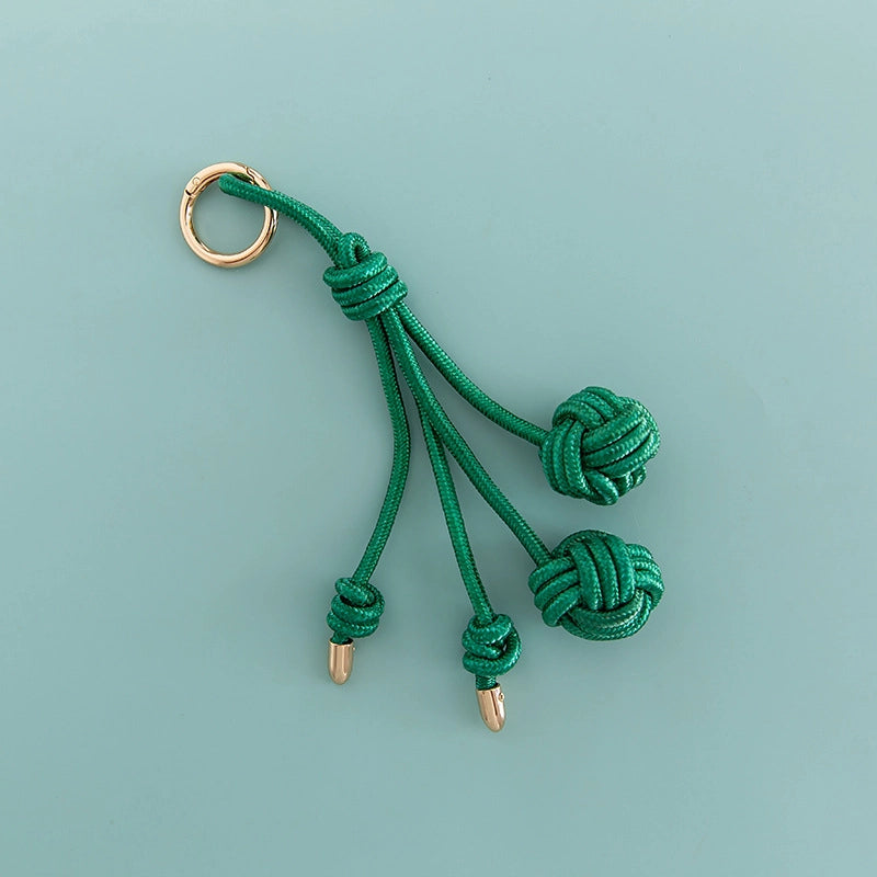 Nylon Solid Color Bag Charms
