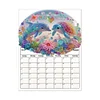 DIY Diamond Painting Magnetic Dry Erase Calendar for Fridge Planning Board Weekly Monthly Planner Memo Board Kits