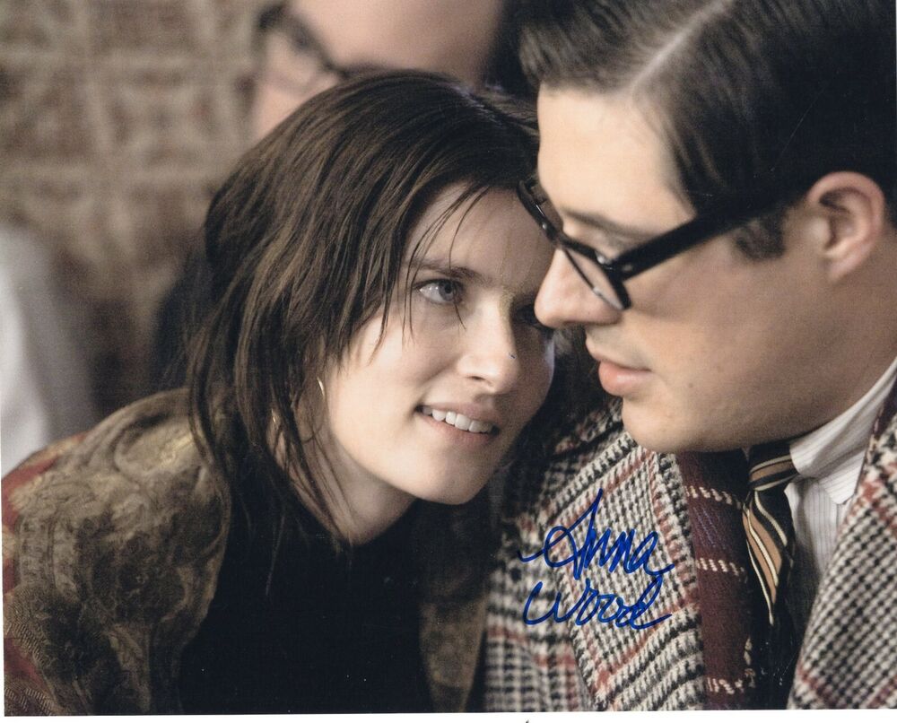 Anna Wood Signed 8x10 Photo Poster painting w/COA Actress Mad Men