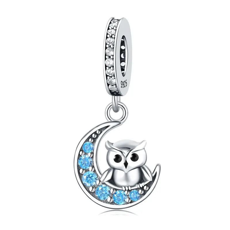 1 Piece 0.93*2.3cm 1*2.1cm 925 Sterling Silver Animal Pendant Jewelry Accessories