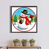 Xmas Snowman - Square AB Drills Diamond Painting(35*35cm)