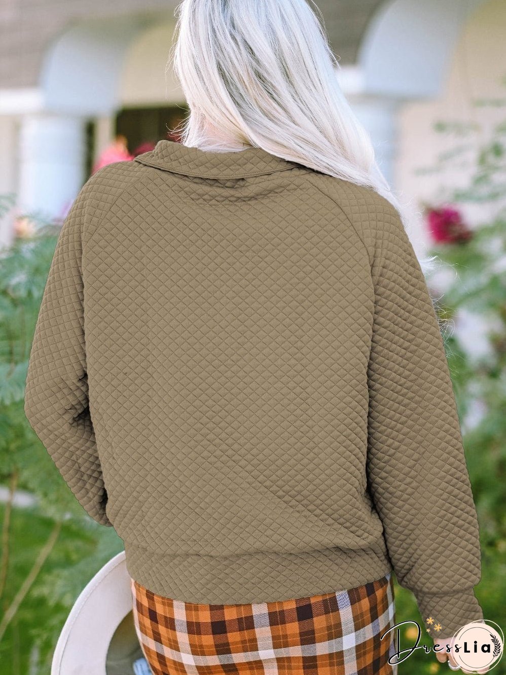 Stylish Quilted Pullover