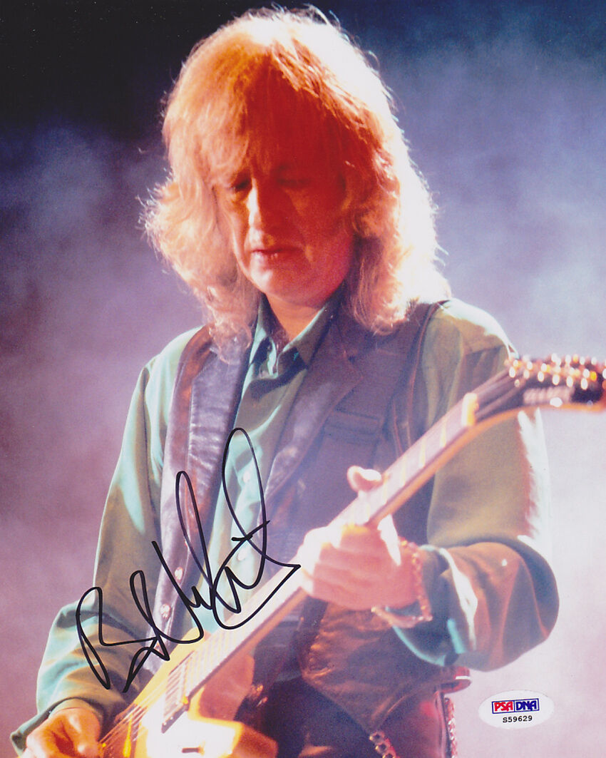 Brad Whitford SIGNED 8x10 Photo Poster painting Rhythm Guitarist Aerosmith PSA/DNA AUTOGRAPHED