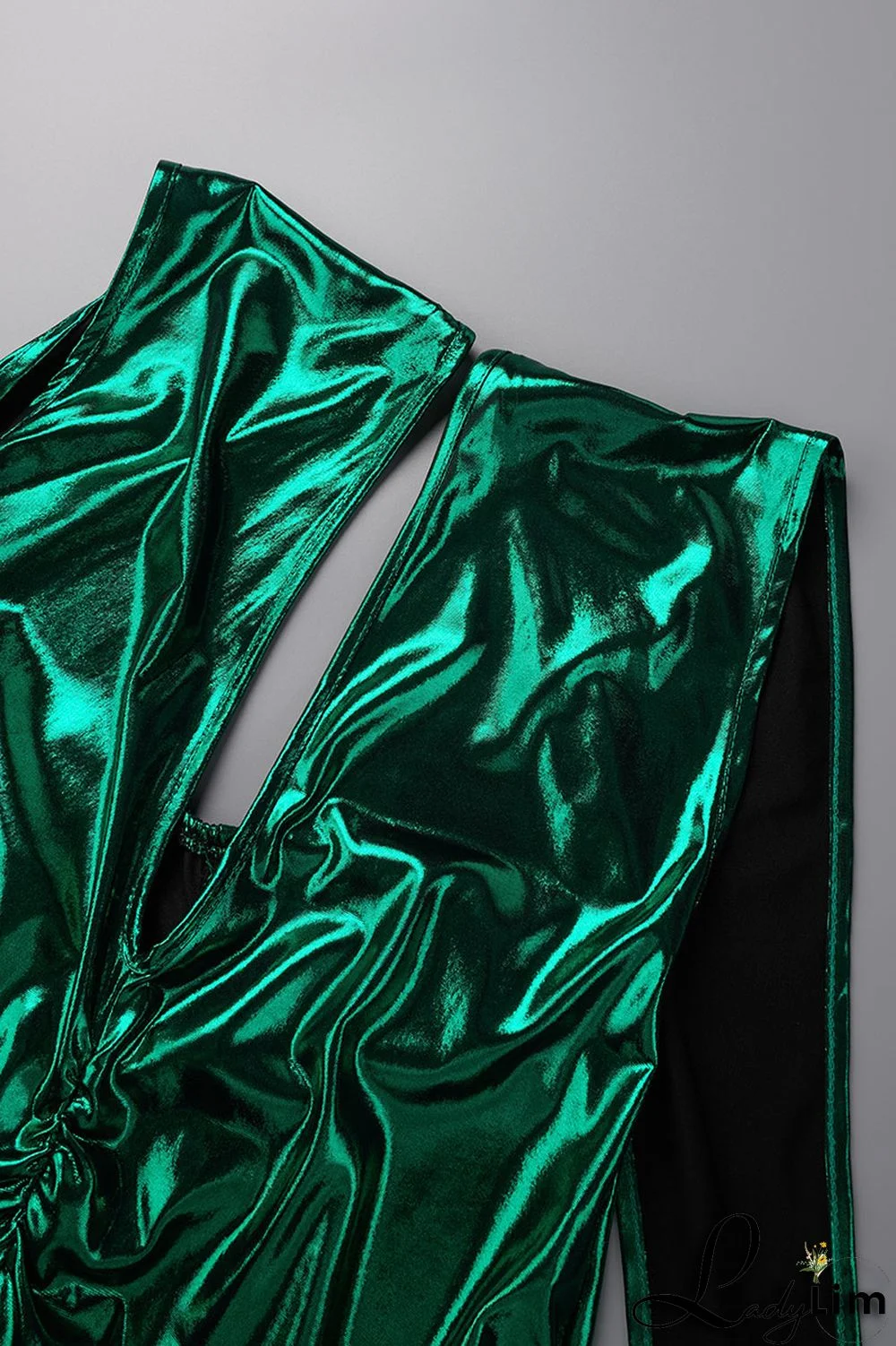 Fuchsia Sexy Solid Patchwork Backless Halter Skinny Jumpsuits