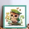 Owl - 18CT Stamped Cross Stitch 20*20cm/7.87*7.87in