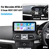 Ugode Mercedes Benz E Class Coupe W207 A207 C207 2010-2016 year Apple CarPlay Android Auto Display Monitor Upgrade Autoradio Stereo 