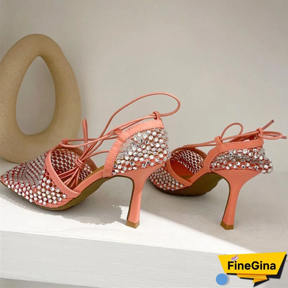 Yellow Fashion Casual Sequins Patchwork Rhinestone Square Out Door Shoes