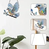 2D Flat DIY Bird Diamond Art Pendant Diamond Painting Set Home Wall Decor