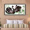 Bead Embroidery - Partial Printed 9CT Black Swan(66x36 CM)